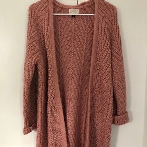 Pink Cardigan